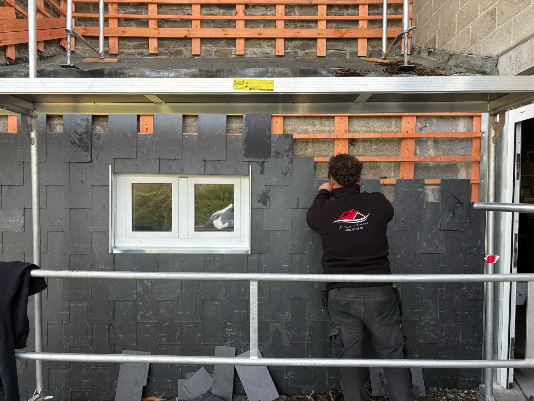 Chantier toiture A Rapetti