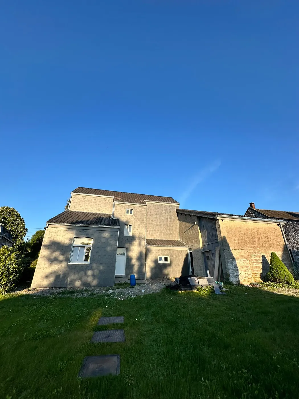 Rénovation de toiture — corps de ferme — réalisation A Rapetti Toiture