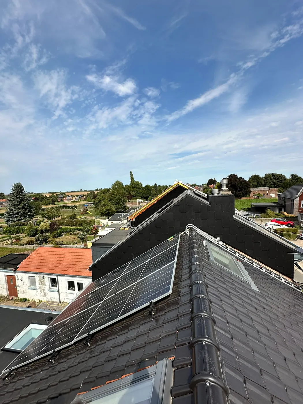 Toiture plate — étanchéité EPDM — réalisation A Rapetti Toiture