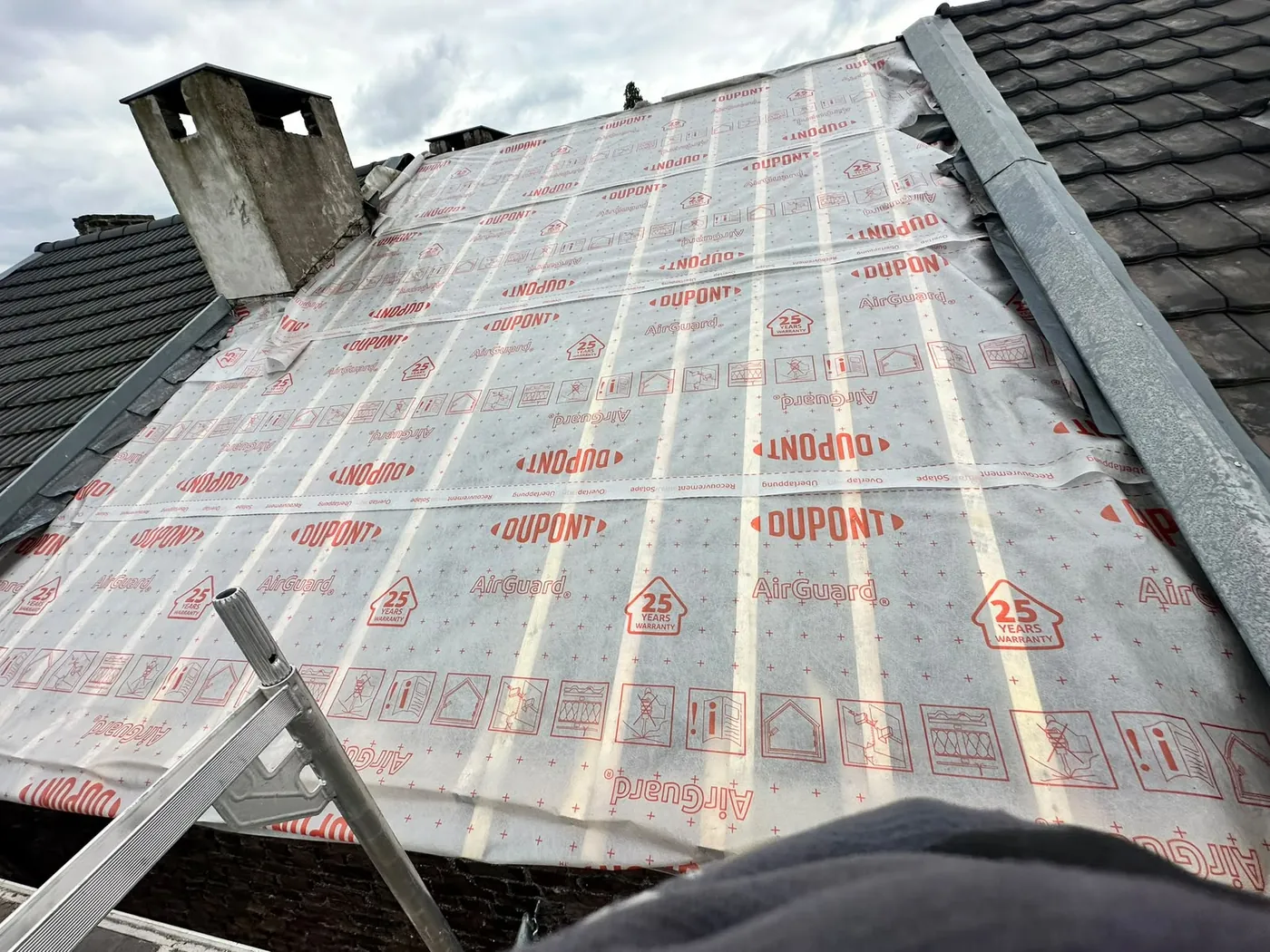 Réfection de toiture en tuiles — réalisation A Rapetti Toiture