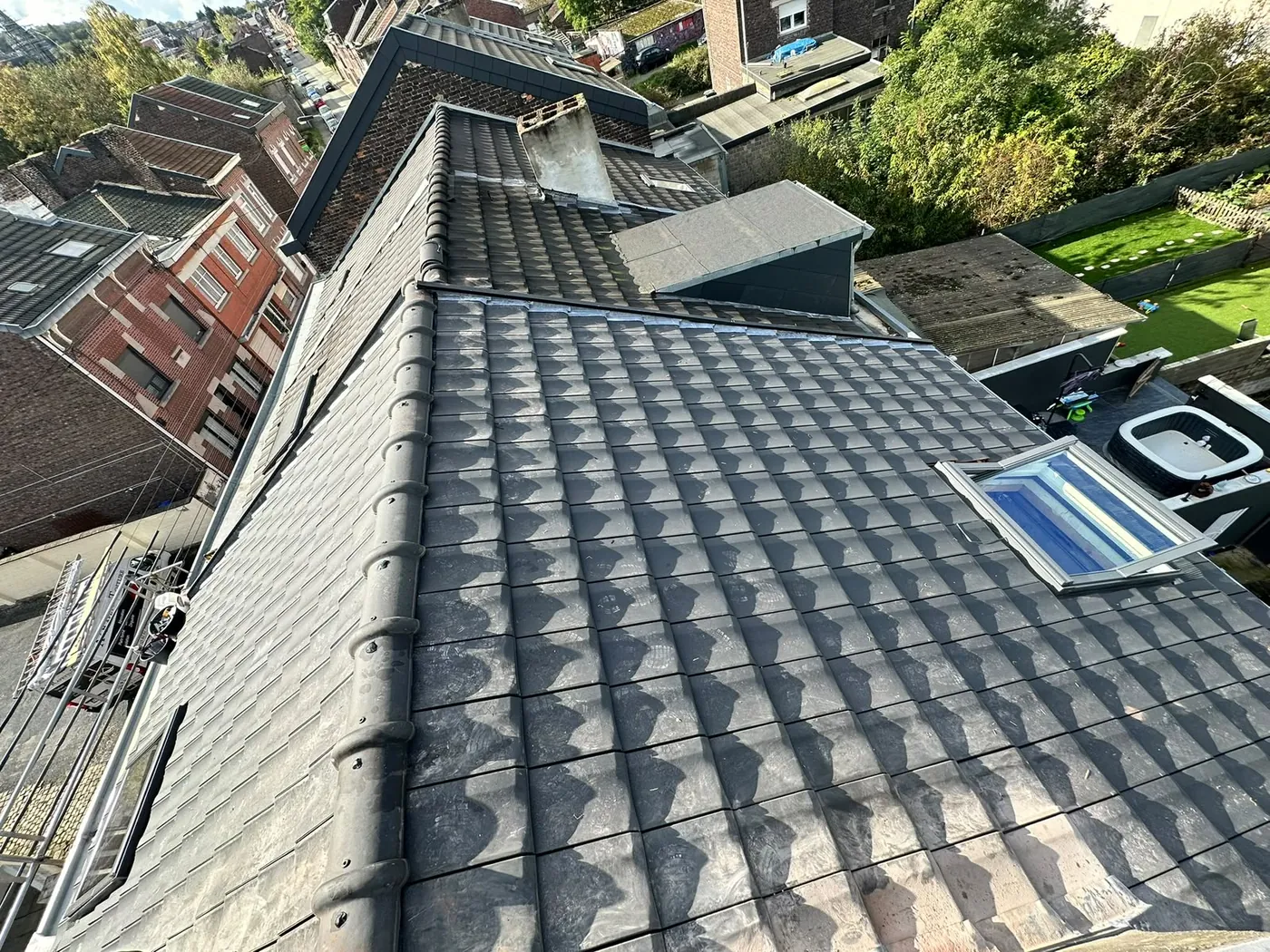 Réfection de toiture en tuiles — réalisation A Rapetti Toiture