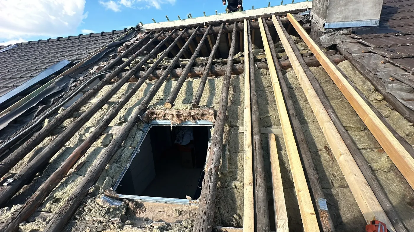 Réfection de toiture en tuiles — réalisation A Rapetti Toiture