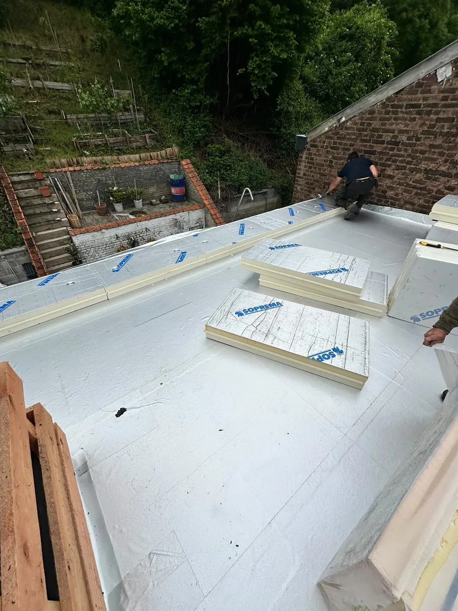 Étanchéité de toiture plate (membrane) par A Rapetti Toiture